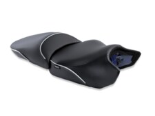 Sargent Cycle Product's World Sport Performance Plus Aftermarket Motorcycle Seat for the BMW R 1300 GS 2023+ with the TALL front rider's motorcycle seat.
